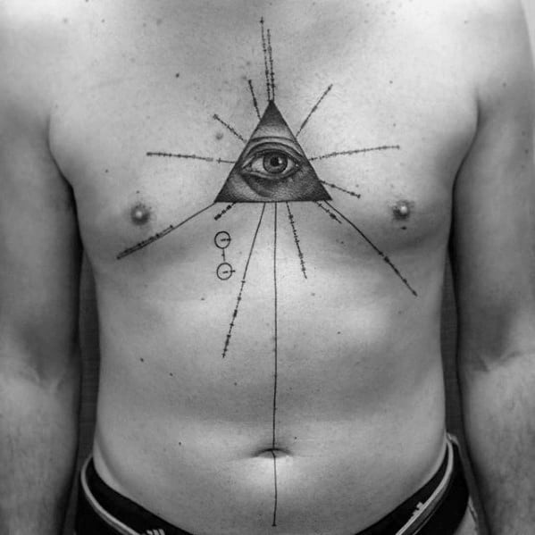 50 Fantastic Pulsar Map Tattoo Designs for Men