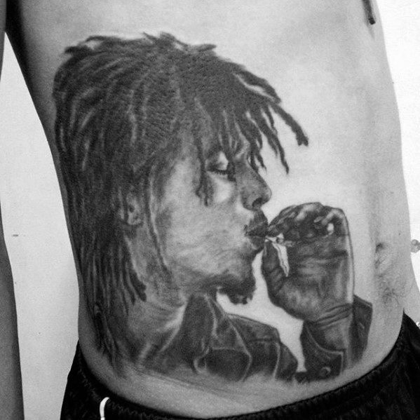 Mens Cool Bob Marley Tattoo Ideas