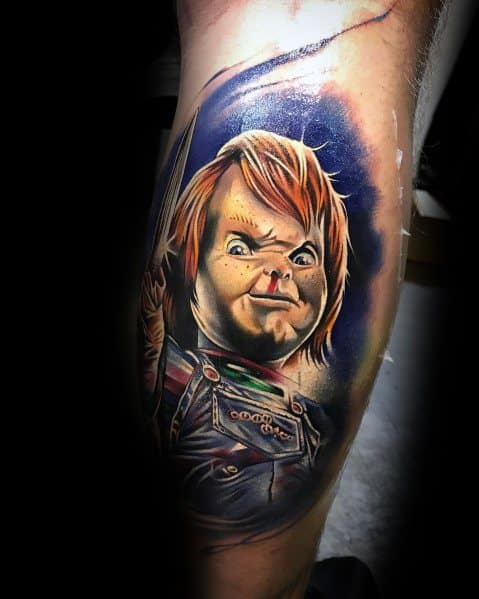 Mens Cool Chucky Tattoos