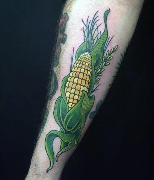 Mens Cool Corn Tattoos