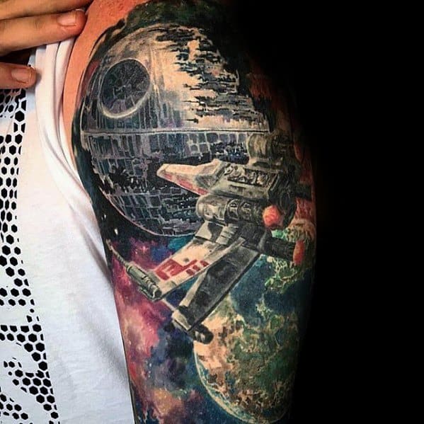 8 Really Cool Death Star Tattoos  Tattoodo