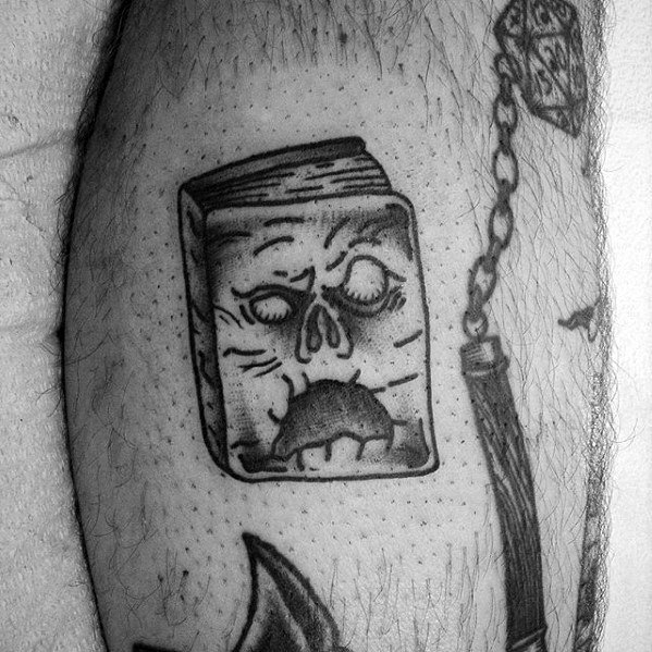 Mens Cool Evil Dead Tattoo Design Inspiration
