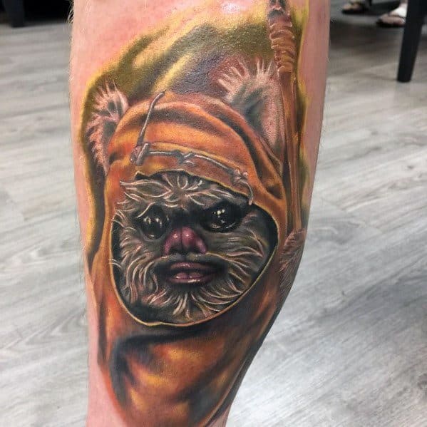 60 Awesome Ewok Tattoos for Men [2024 Inspiration Guide]