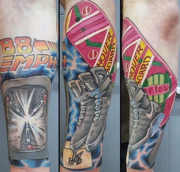 Back to the Future WIN  Ugliest Tattoos  funny tattoos  bad tattoos   horrible tattoos  tattoo fail