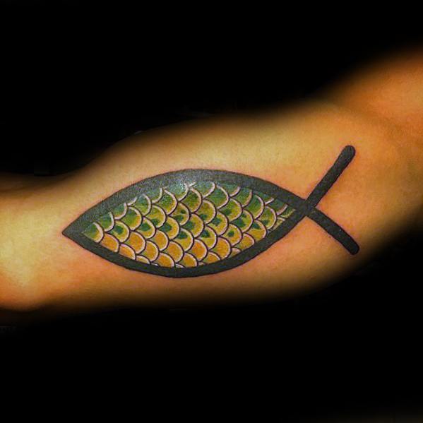Fish Scales Tattoo Stickers for Sale  Redbubble