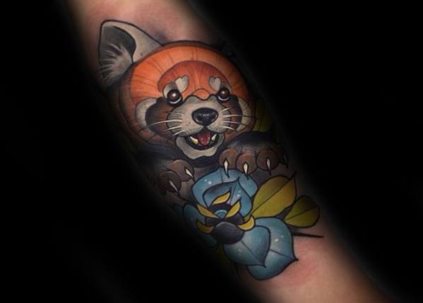 Little red panda by Dorothy tattoo  Blue Heron Tattoo  Facebook