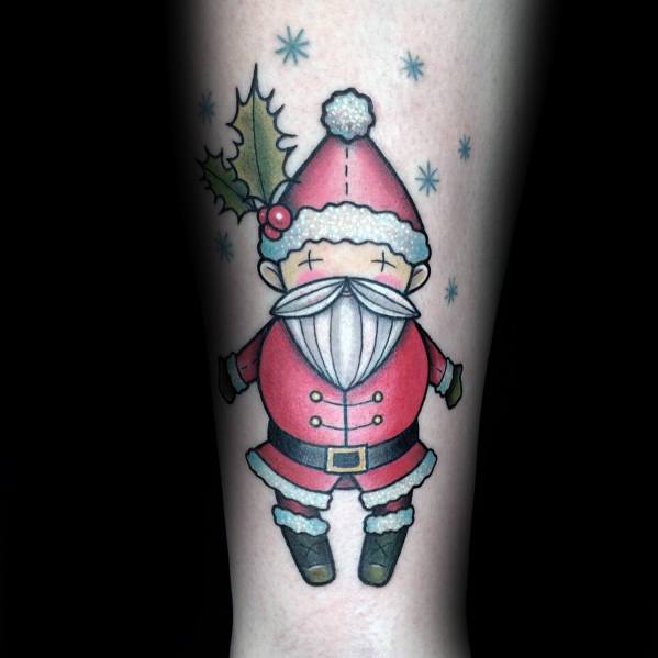 Mens Cool Santa Claus Tattoos