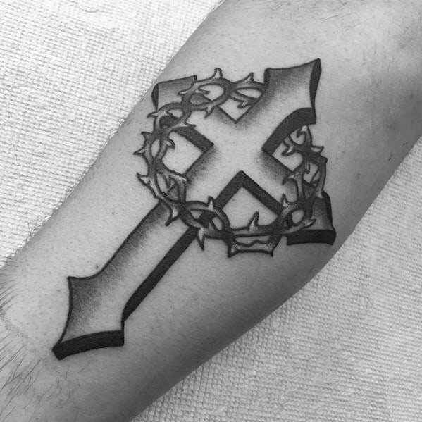 Top 51 Traditional Cross Tattoo Ideas - [2021 Inspiration Guide]
