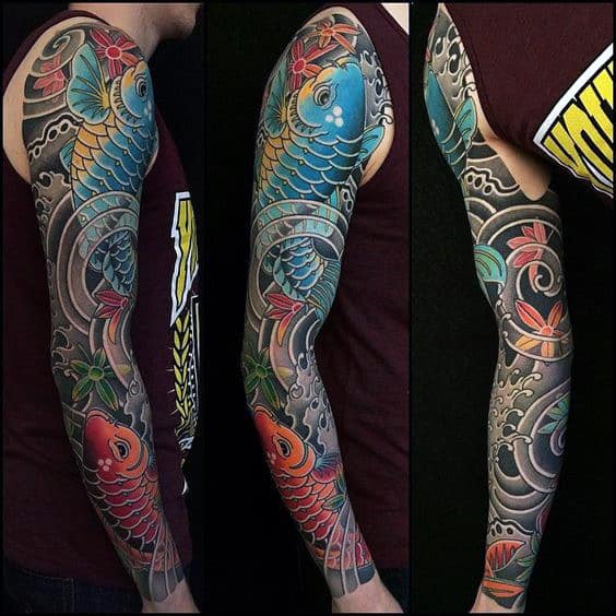 Top 121 Japanese Sleeve Tattoo Ideas - [2021 Inspiration Guide]