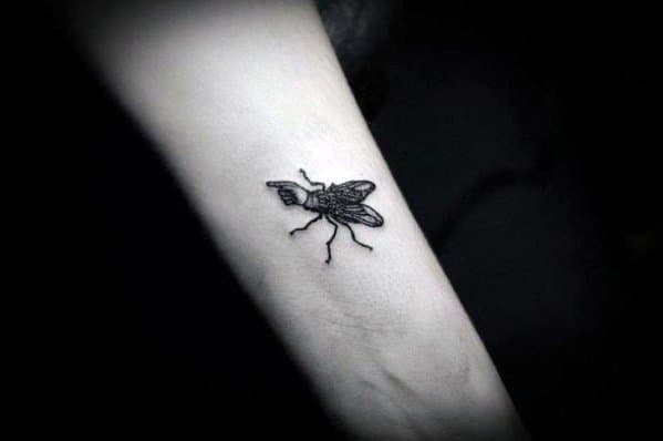 Mens Fly Tattoo Design Inspiration