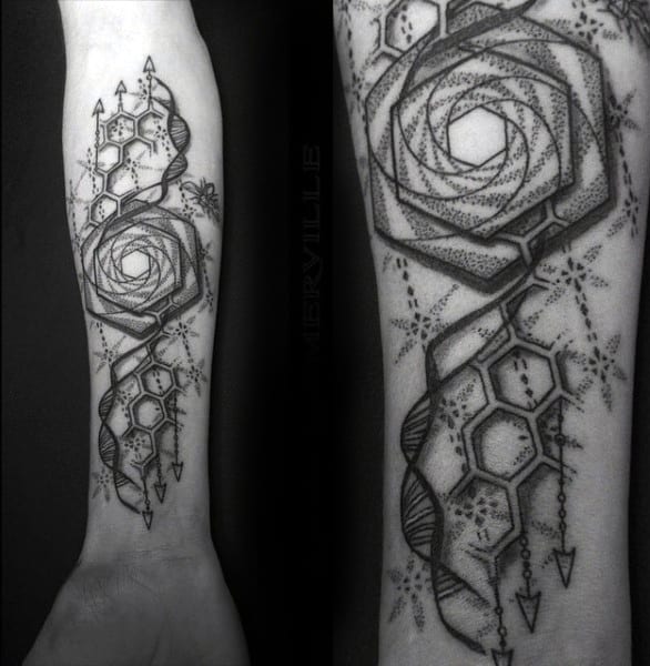 Gothic cathedral Hexagonal honeycomb Tattoo design  Stable Diffusion   OpenArt