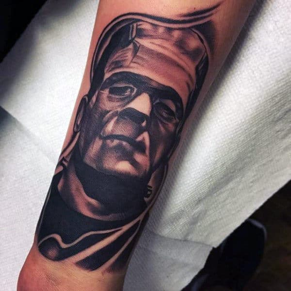 80 Frankenstein Tattoos for Men [2023 Inspiration Guide]