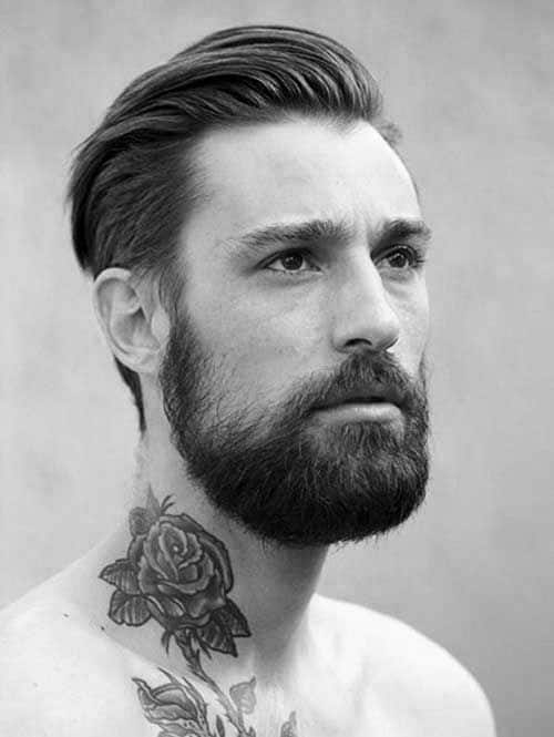 Slicked Back Hair For Men - 75 Classic Legacy Cuts