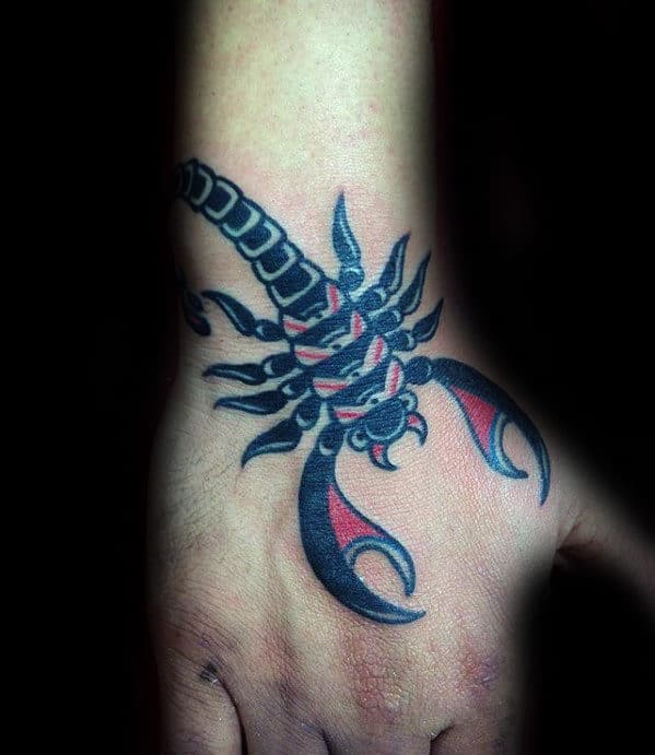 37 Ultimate And Prominent Scorpion Tattoo Ideas And Designs For Hand   Psycho Tats