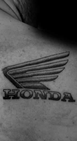 Mens Honda Tattoo Designs