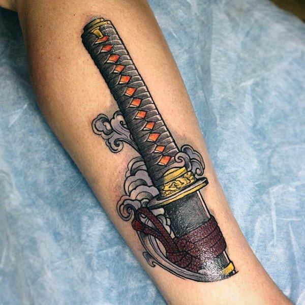 Discover 75 forearm sword tattoo super hot  thtantai2