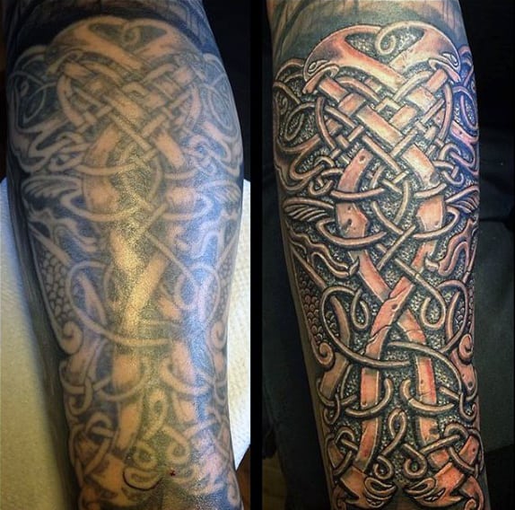 Men's Knot Celtic Tattoos