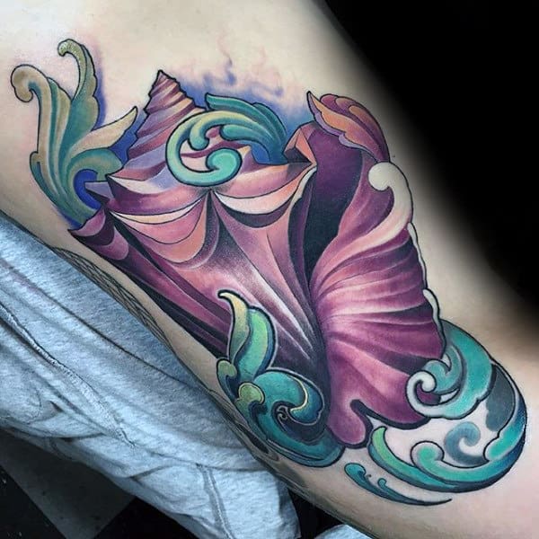15 Sea Shell Sweet Wrist Tattoos  Tattoo Designs  TattoosBagcom