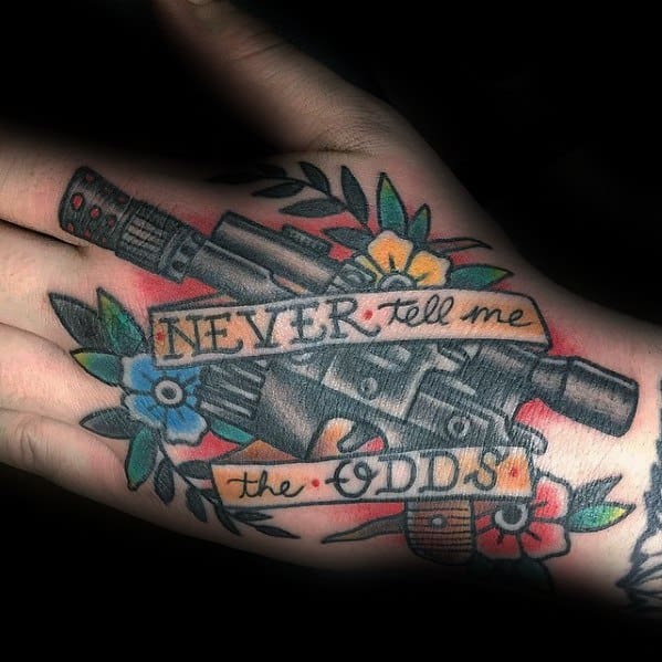 Never tell me the odds Nice and  Tattoos by Jules  Facebook