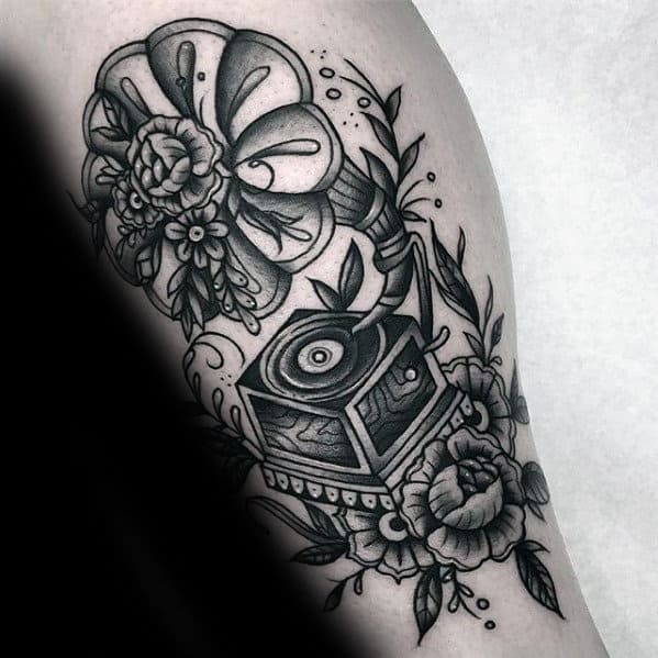 Latest Record player Tattoos  Find Record player Tattoos