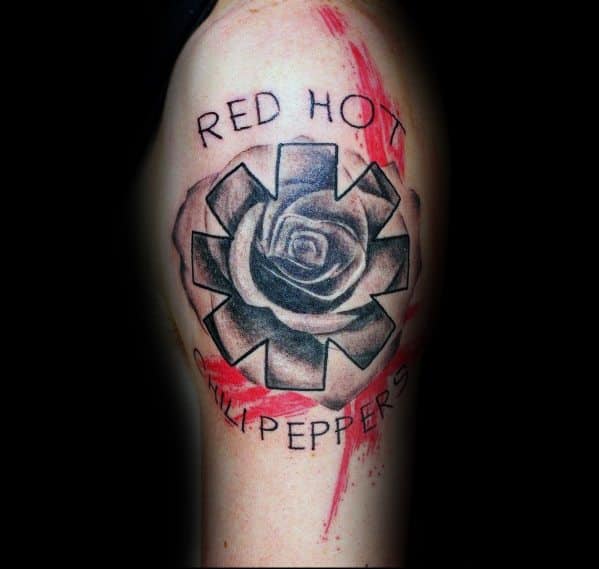Mens Red Hot Chili Peppers Tattoos