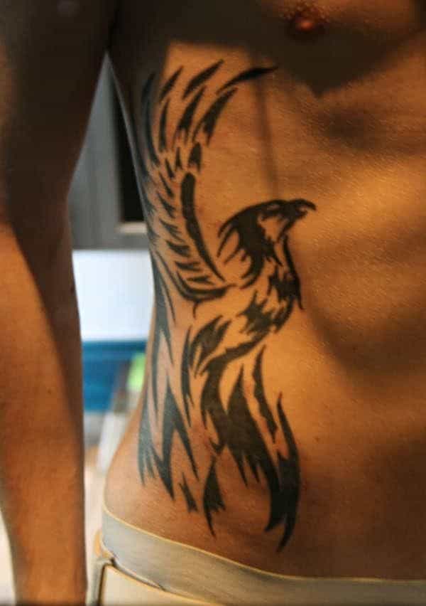 Men's Rib Tattoo Design Ideas