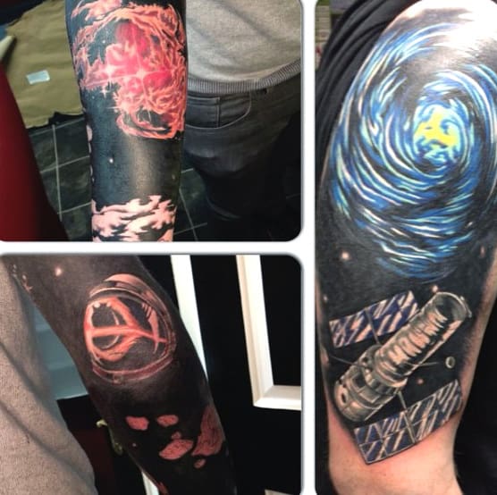 27 Themed Tattoo Sleeves Youll Drool Over DesignBump