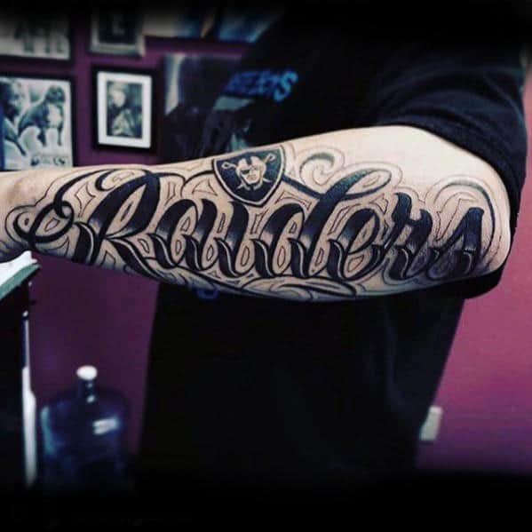 The 10 Best Raider Nation Tattoos  Tattoos Raiders tattoos Raiders