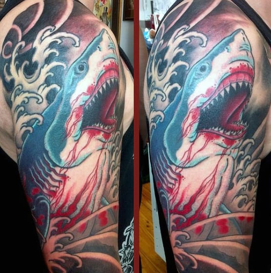 Men's Shark Tattoo Meaning