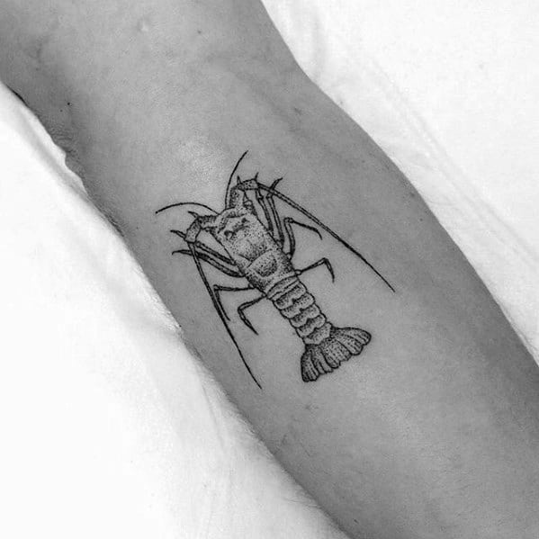 Crawfish Tattoo Flash - Etsy