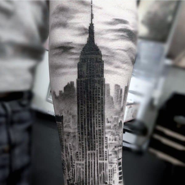 8 Awesome Chrysler Building Tattoos  Tattoo for a week