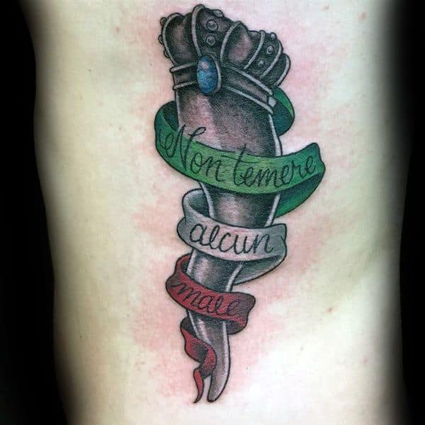 40 Italian Horn Tattoo Ideas For Men  Cornicello Designs  Italian tattoos  Tattoos Men tattoos arm sleeve