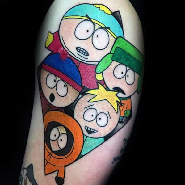 Mens Tattoos South Park