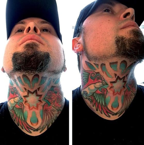 30 Neck Tattoo Designs for Men