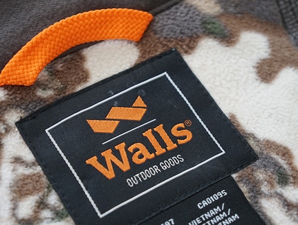 Mens Walls Pro Series Xelerator Jacket Inner Stiched Tag