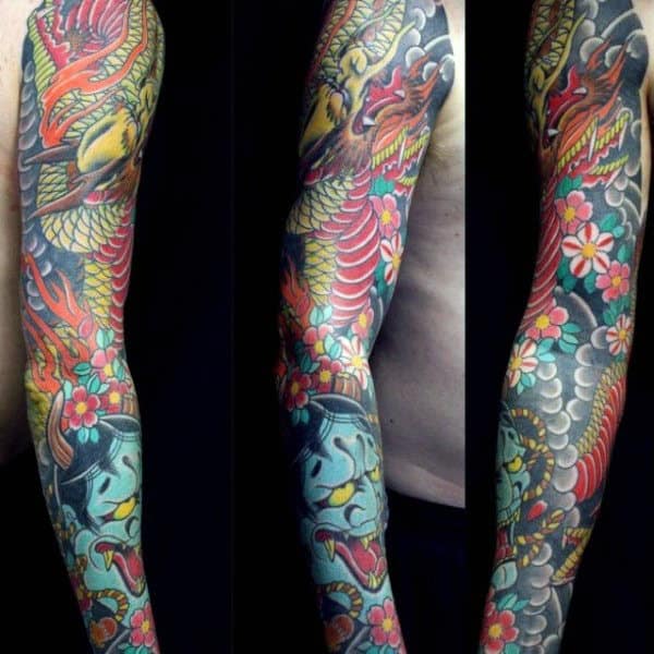 Top 121 Japanese Sleeve Tattoo Ideas - [2021 Inspiration Guide] Perfect Japanese Tattoos