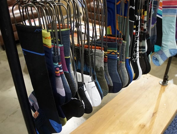 Mens Wool Winter Socks Display