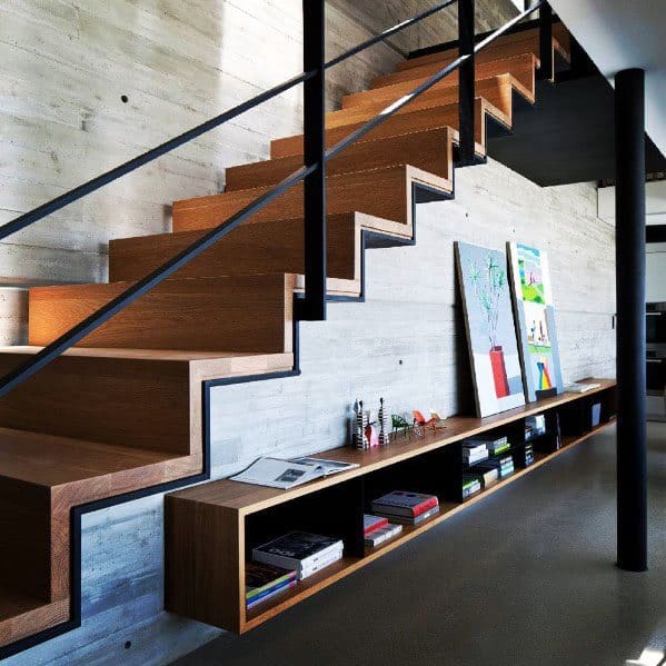 Metal Detailed Ideas Stair Railing