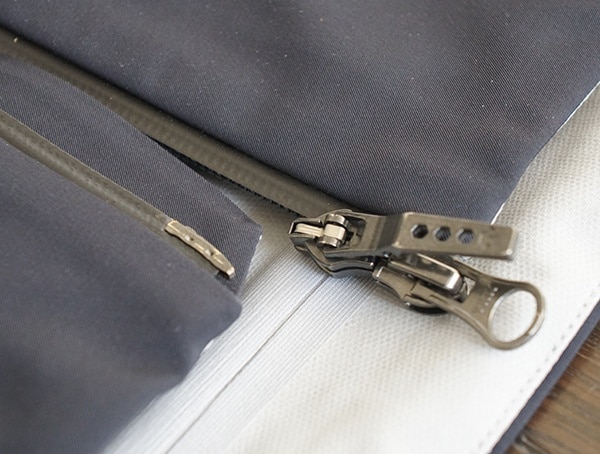 Metal Zipper Hardware With Waterproof Zipper Descente Octane 3l Shell Jacket For Men