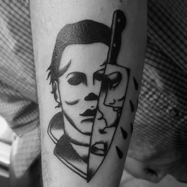 94 Exuberant Michael Myers Tattoo Designs To Wear Before Halloween