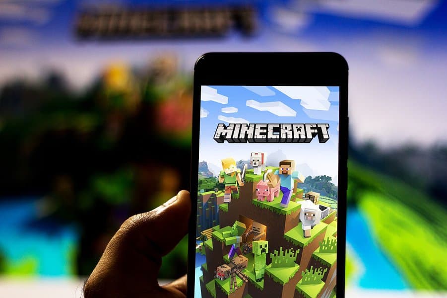 minecraft on mobile phone