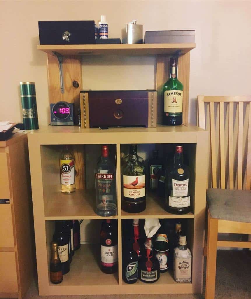 mini liquor cabinet