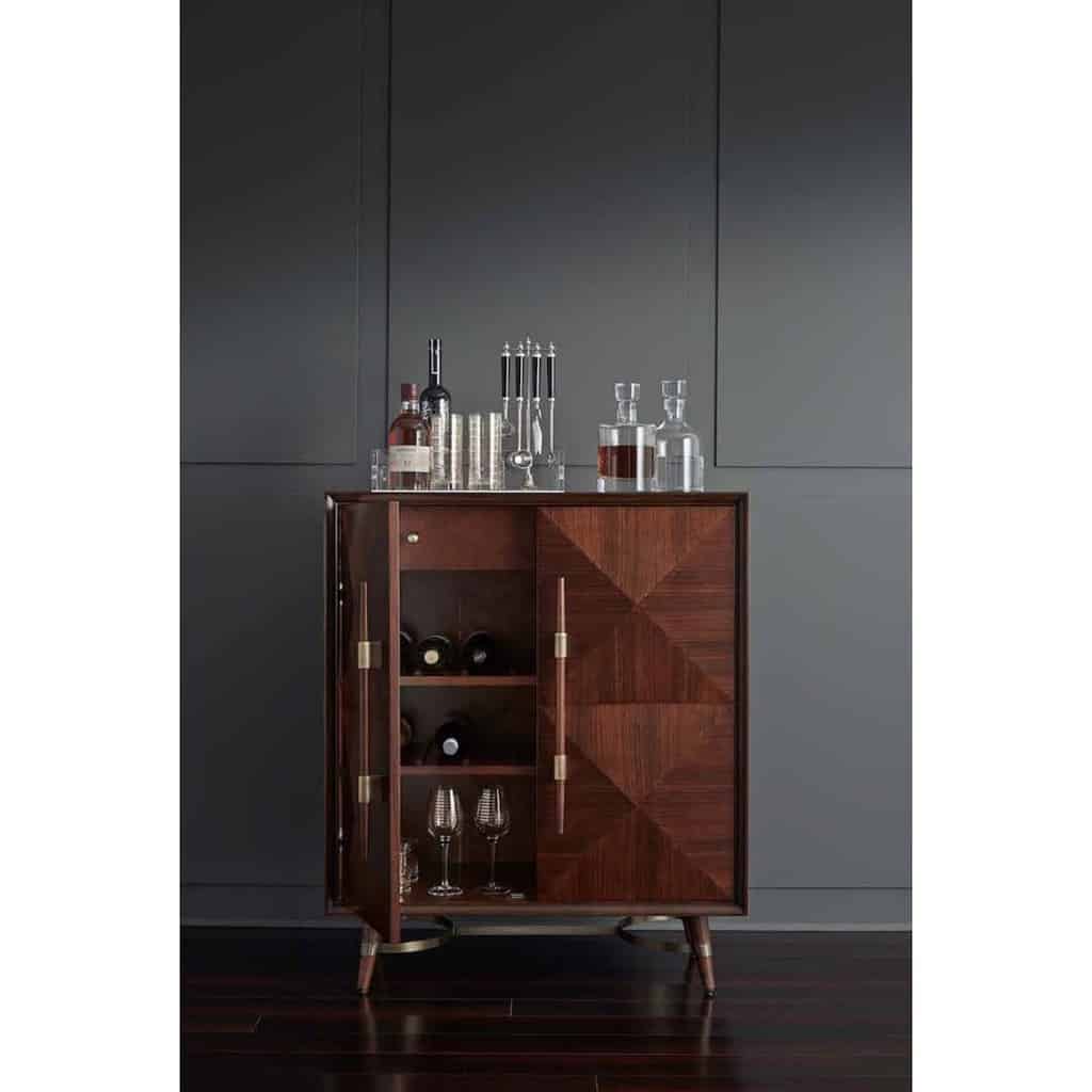 elegant mini liquor cabinet 