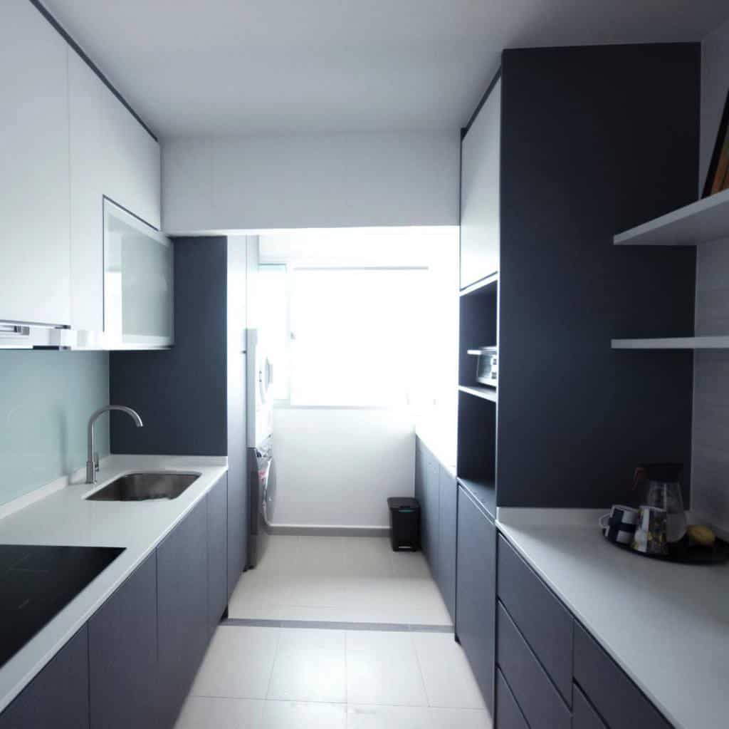 minimalist galley kitchen ideas juzinterior