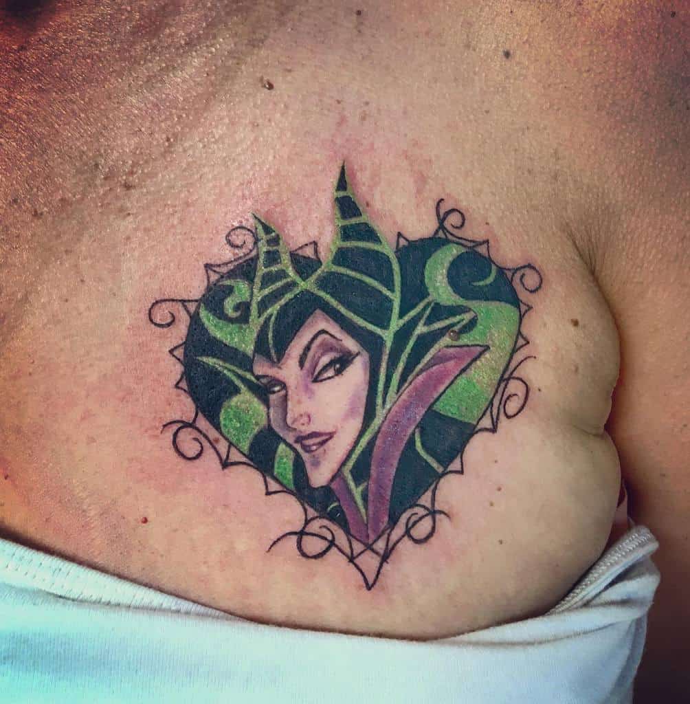 Minimalist Maleficent Tattoos Metamorphosistattoos