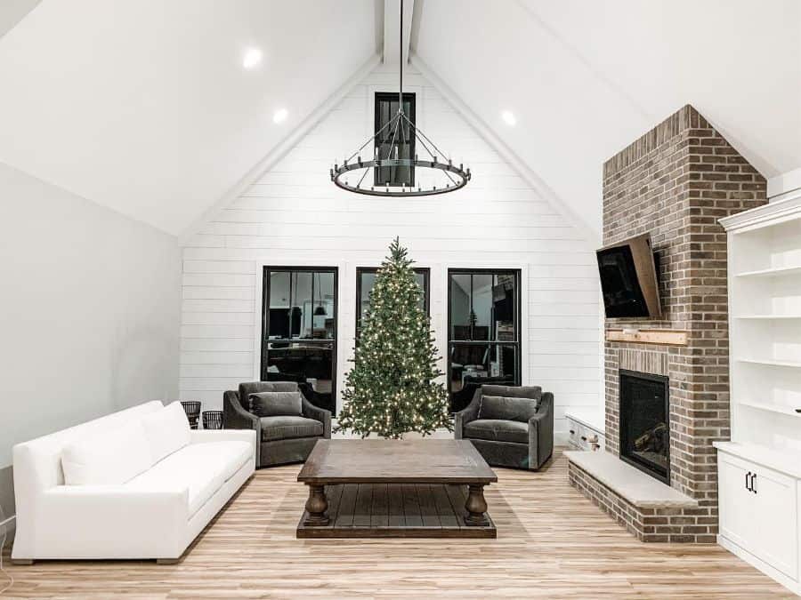 Minimalist Modern Farmhouse Living Room Pleasant Hill Design
