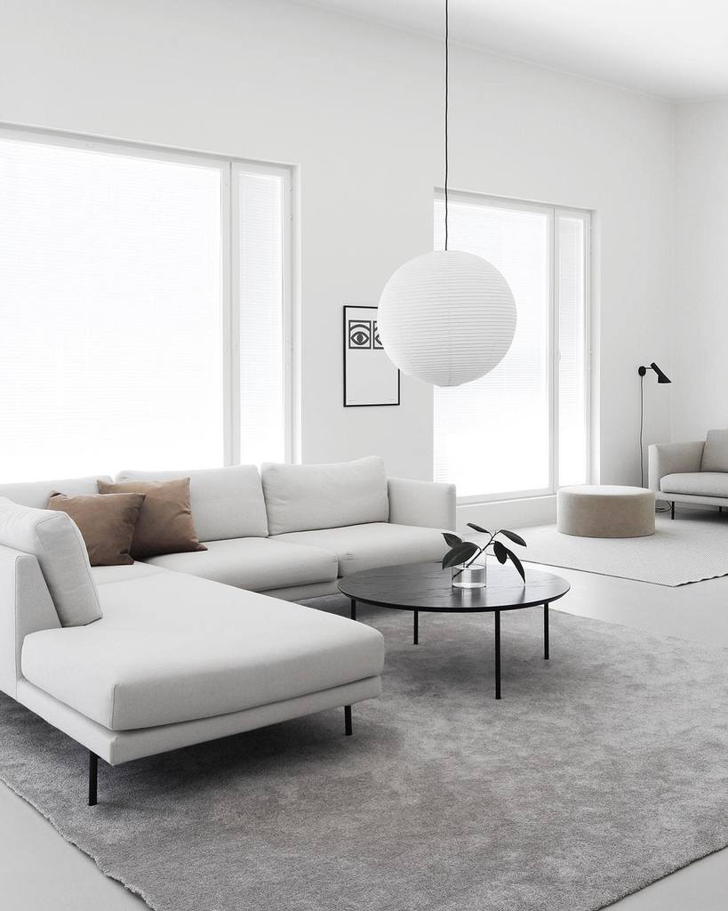 minimalist white living room ideas designwash