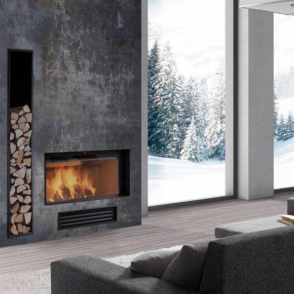 Top 60 Best Concrete Fireplace Designs Minimalistic Interior Ideas