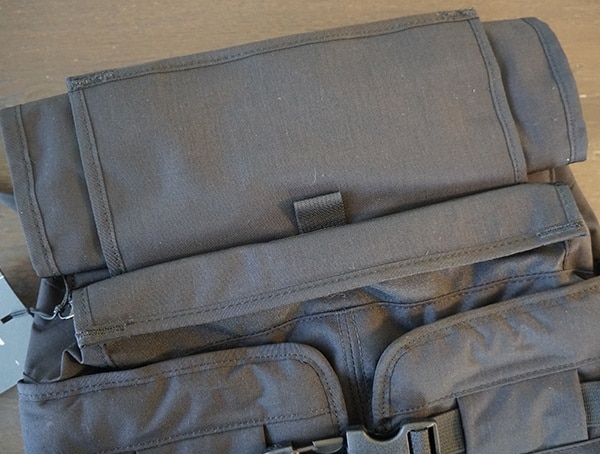 Mission Workshop The Rhake Top Backpack Compartments Closed