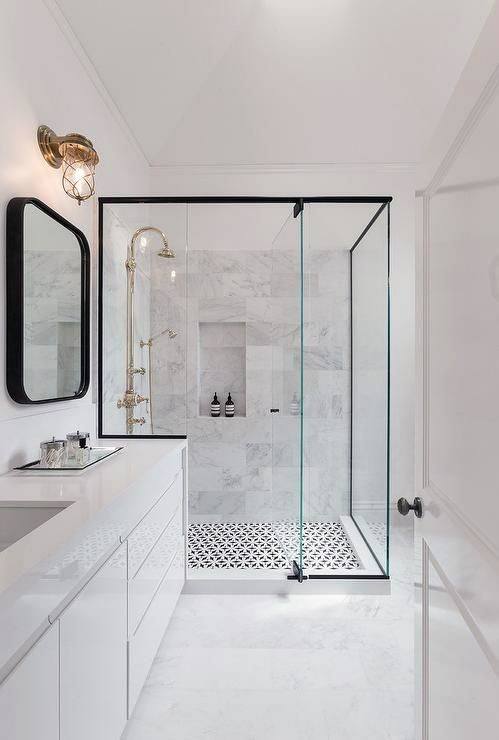 marble shower 